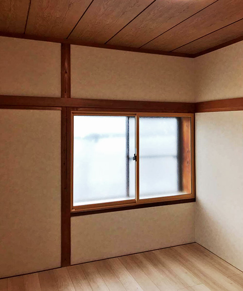 新潟市北区Y様邸内装リフォーム事例、内窓の追加