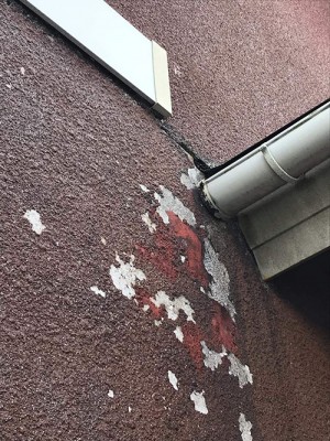 新潟市北区S様邸_外壁塗装事例　塗装前