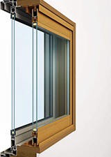 内窓-複層ガラス、外窓-複層ガラス